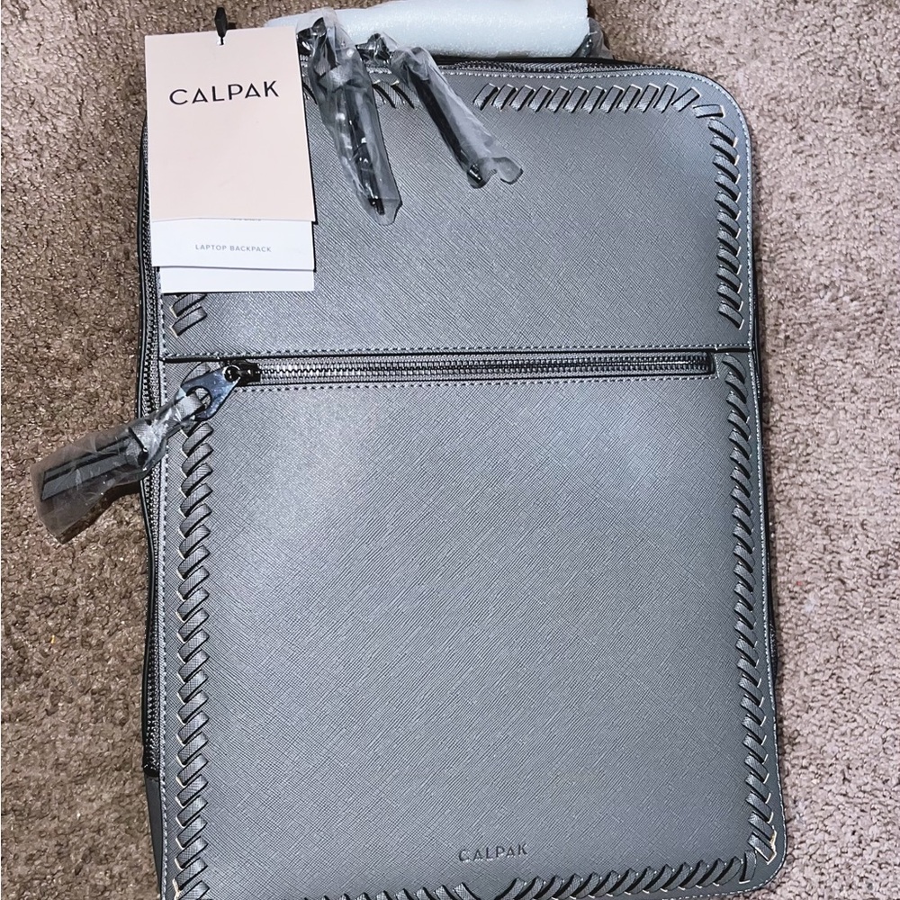 CALPAK Kaya Gray Laptop Bag NWT
